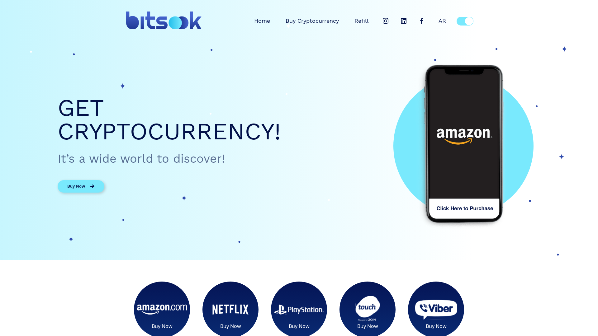 Screenshot of bitsook.com