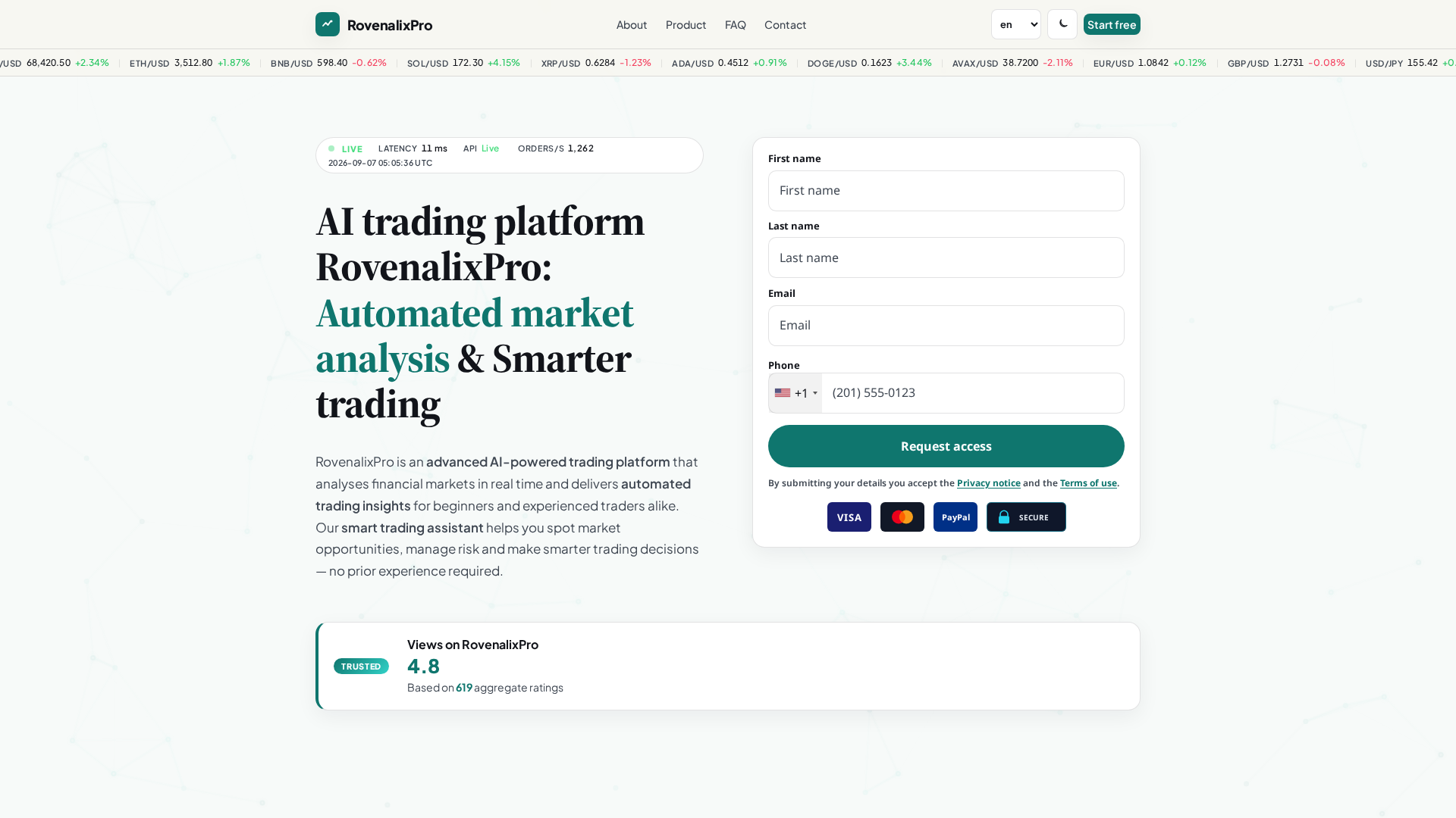 Screenshot of rovenalixpro-ng.live