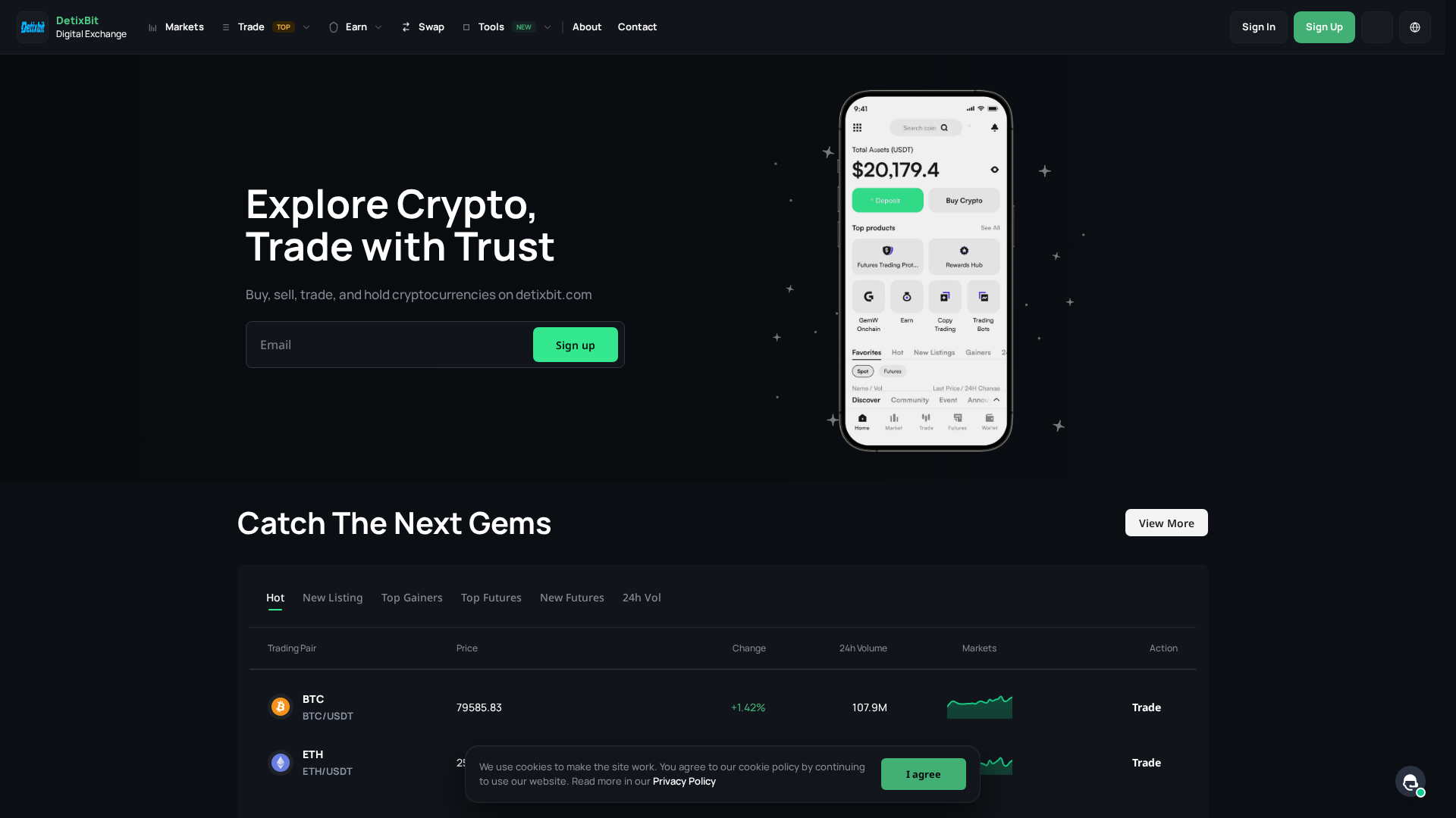 Screenshot of detixbit.com