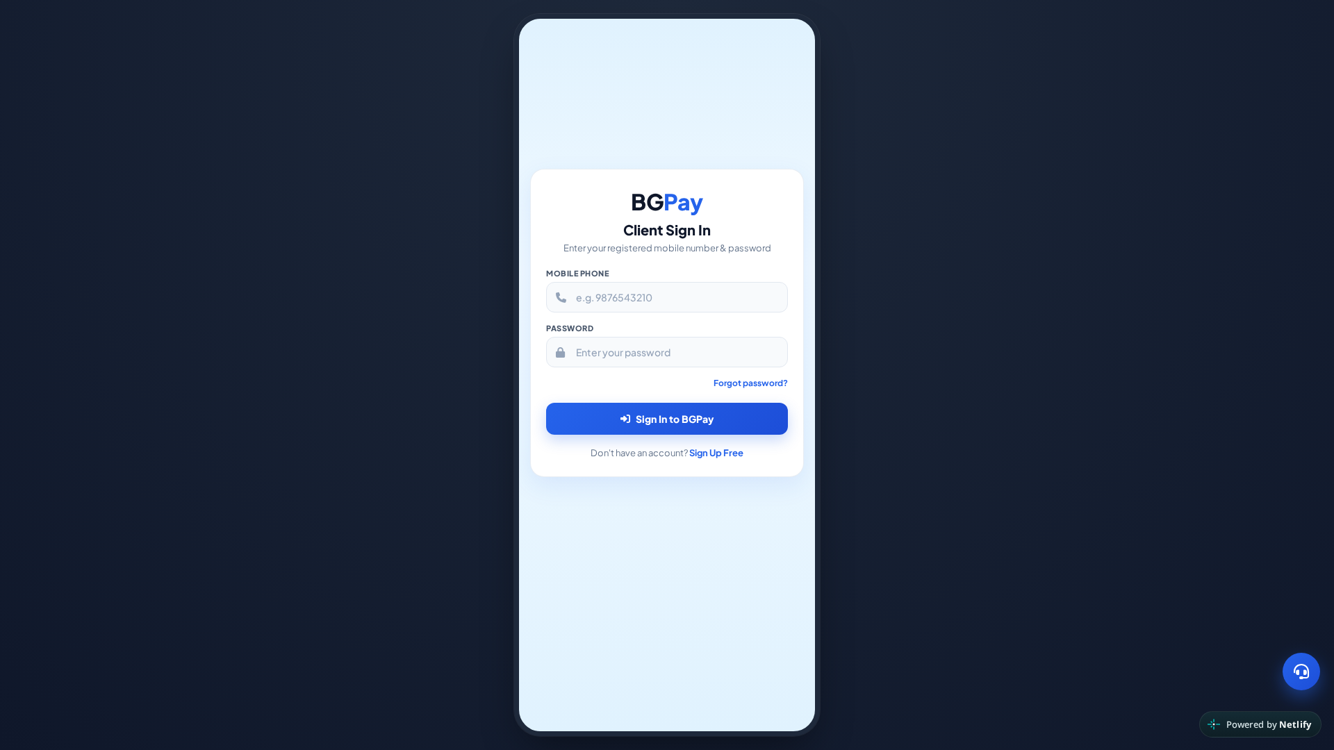 Screenshot of bgpay.fun