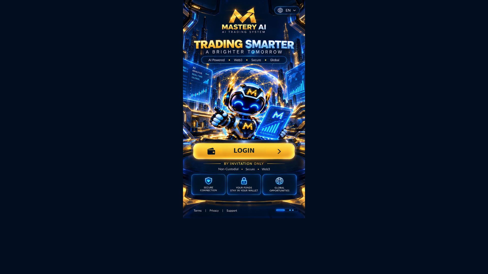 Screenshot of mastery-ai.tech