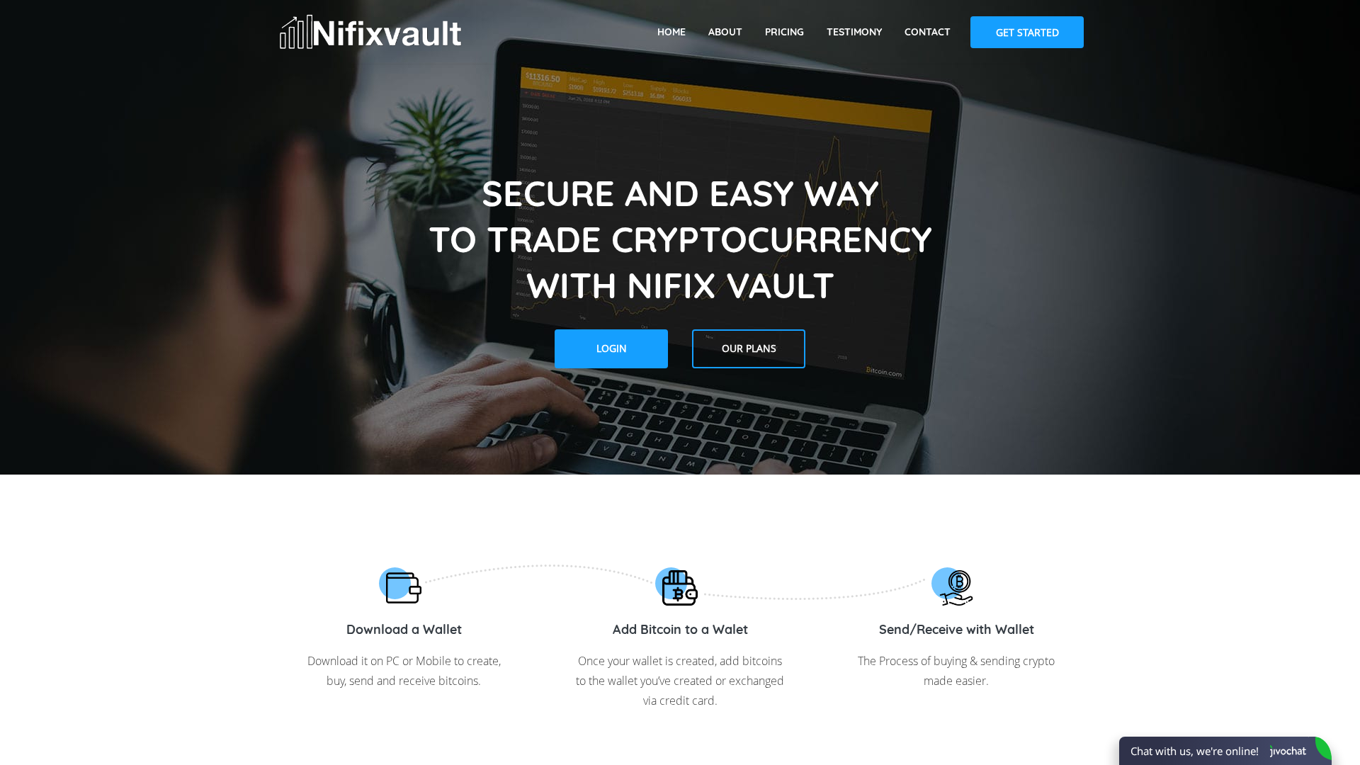Screenshot of nifixvault.com