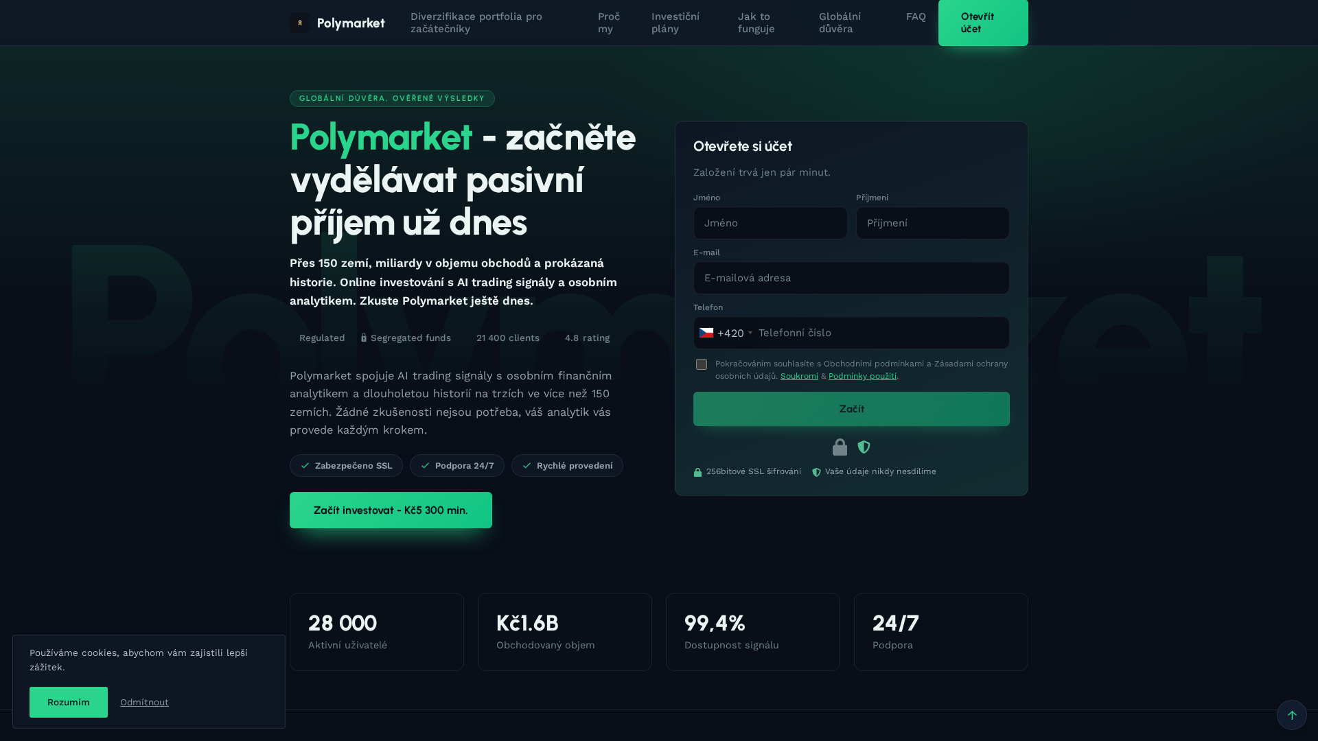 Screenshot of polymarket-invest.xyz