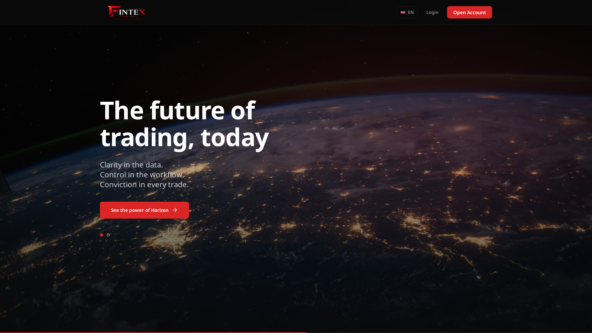 Screenshot of horizoncapitalfx.co.uk