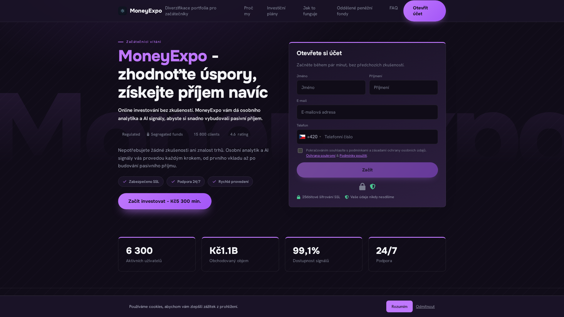 Screenshot of moneyexpo-invest.xyz