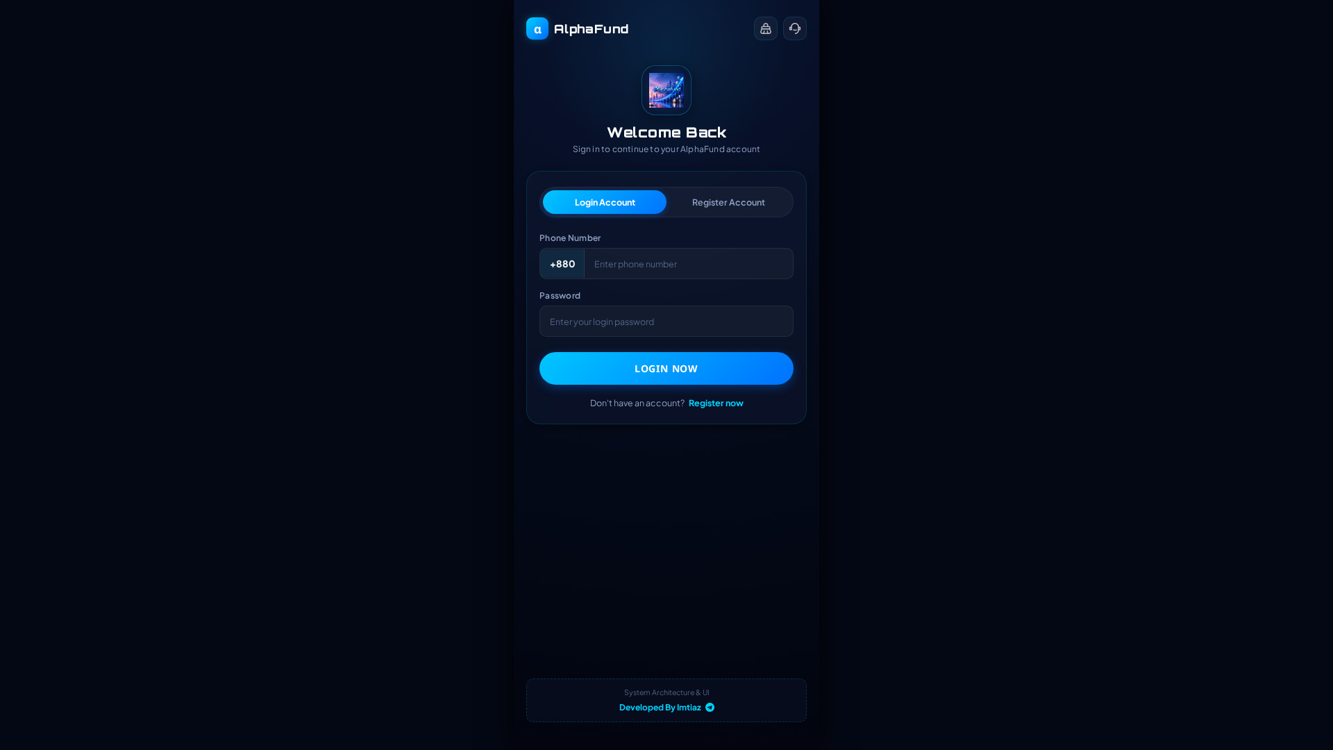 Screenshot of alphafund.site