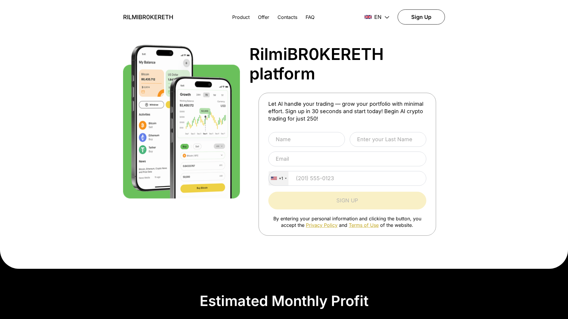 Screenshot of rilmibr0kereth.site