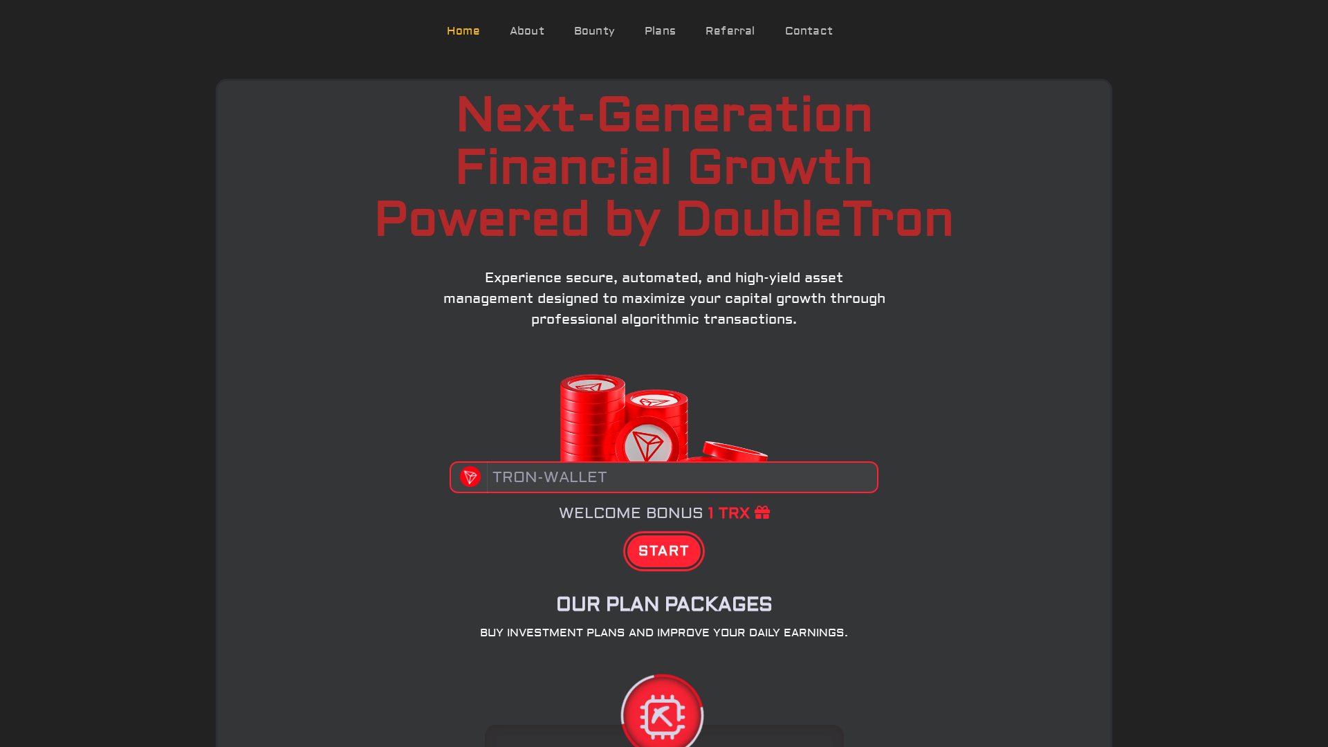 Screenshot of doubletron.top
