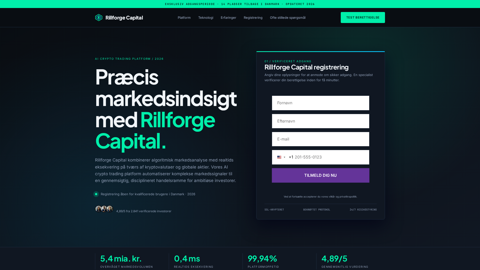Screenshot of rillforge-capital-app.com