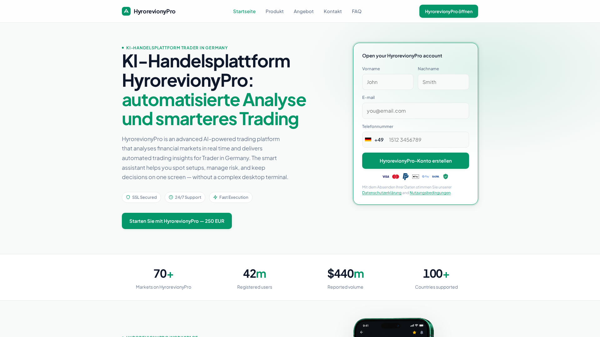 Screenshot of hrorevionpro.com
