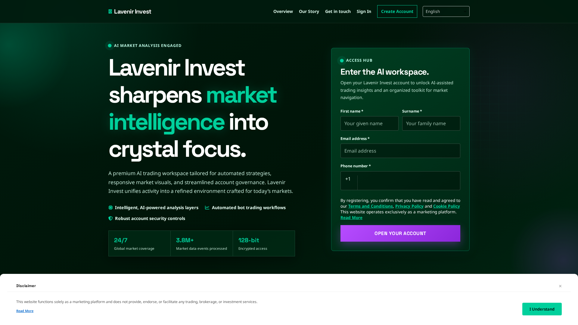 Screenshot of lavenirinvest.pro