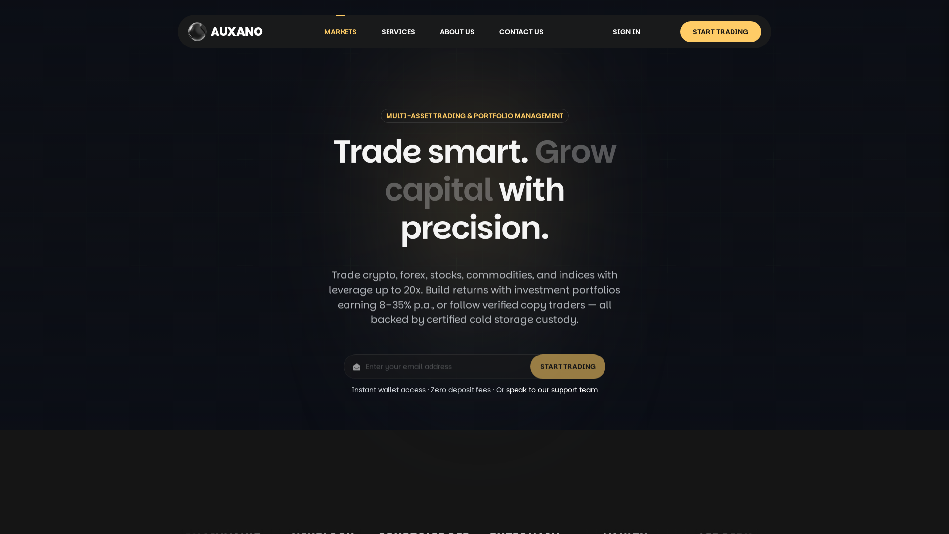 Screenshot of auxano.pro