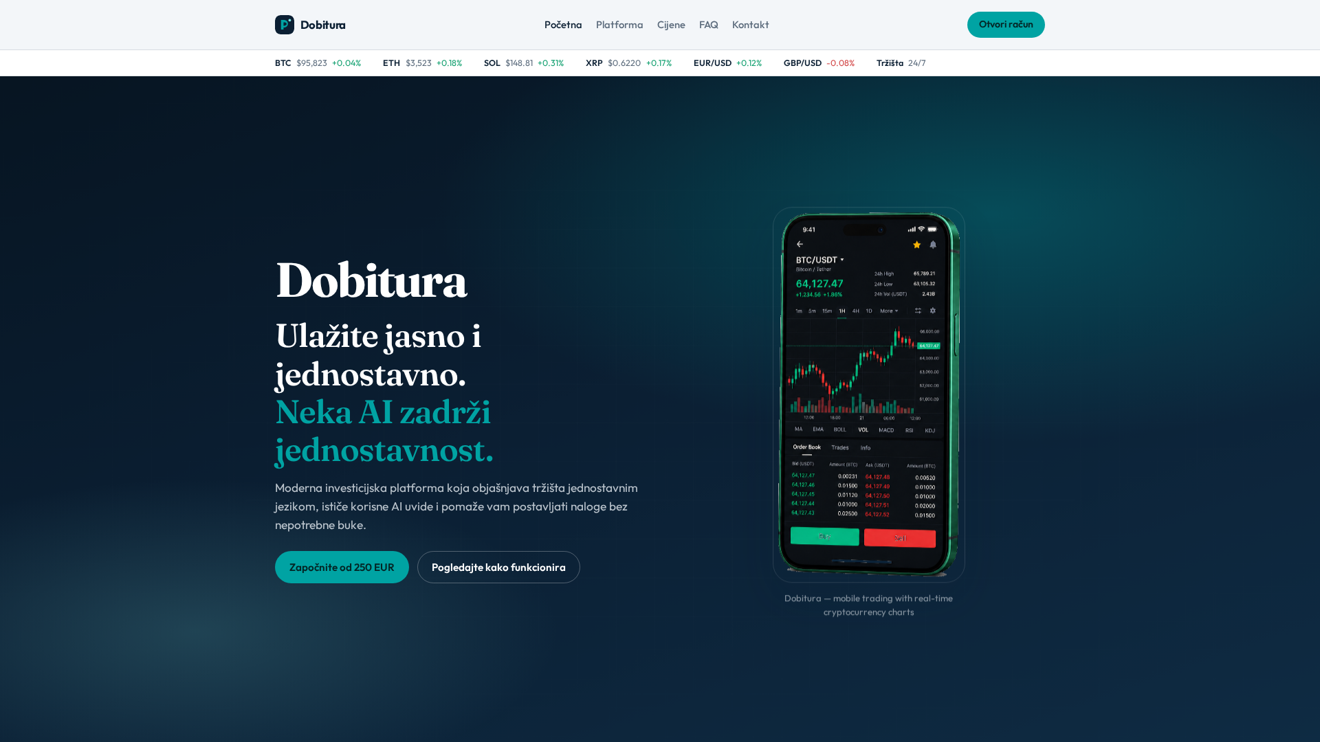 Screenshot of dobitura-hr.net