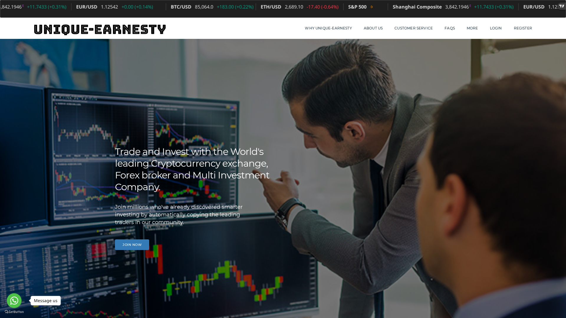 Screenshot of unique-earnesty.online
