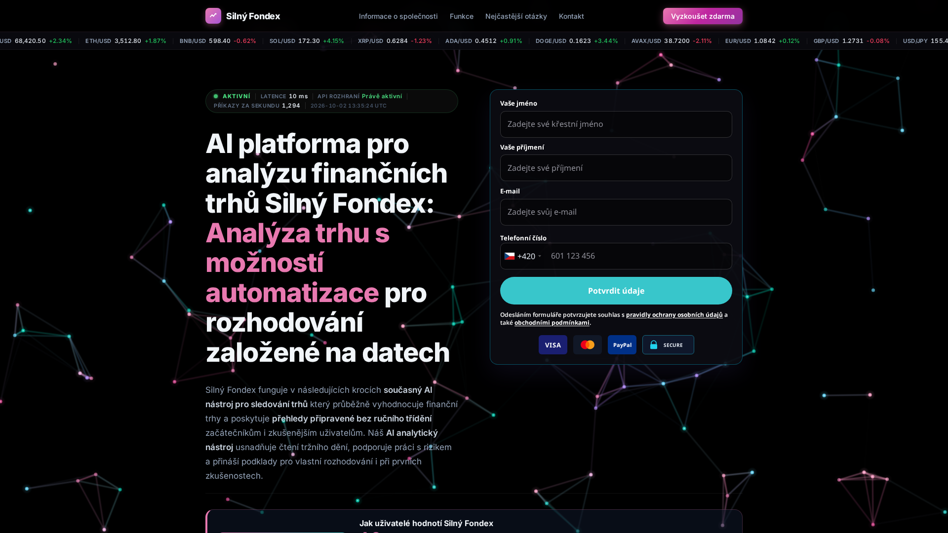Screenshot of silny-fondex.live