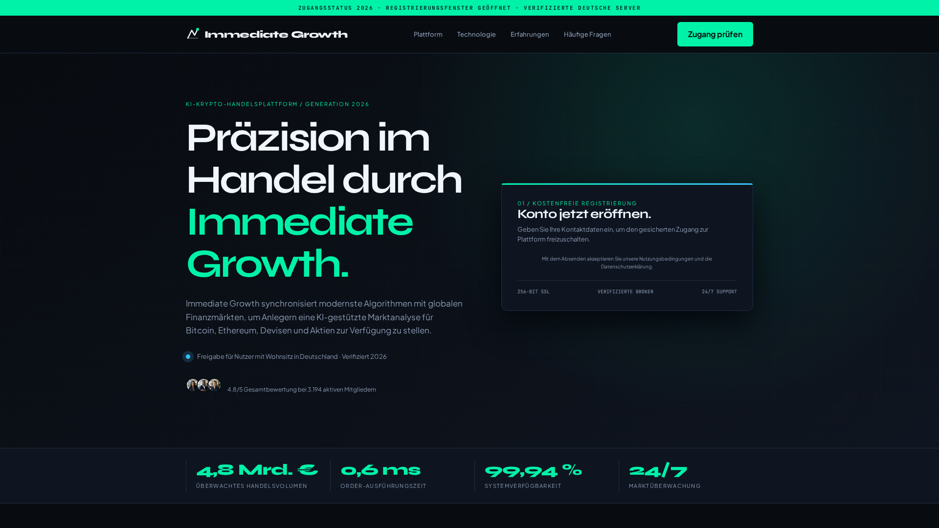 Screenshot of immediate-growth-platform.com