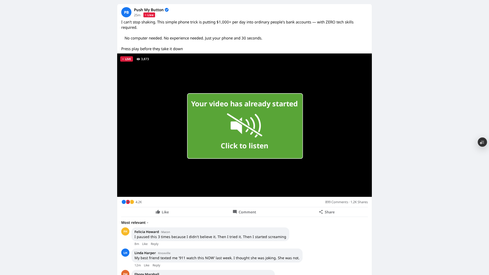 Screenshot of pushmysystem.ai