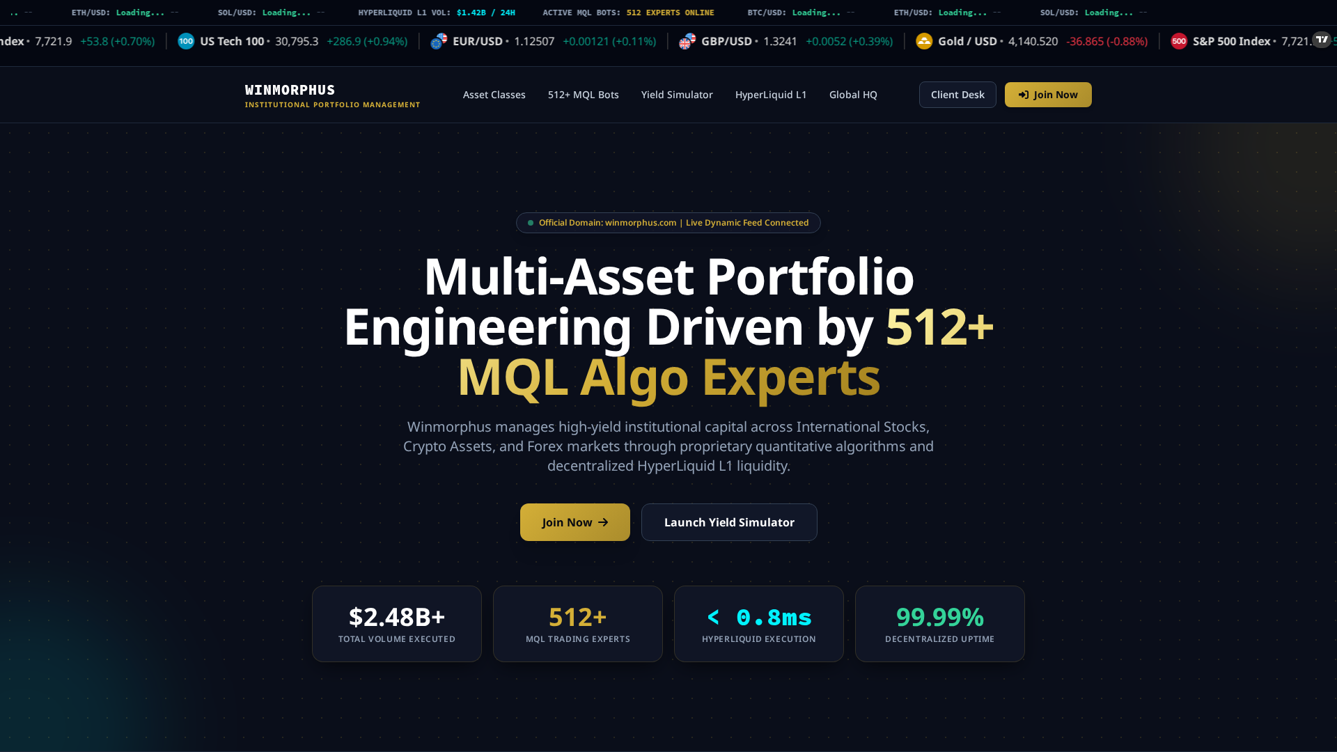 Screenshot of winmorphus.com