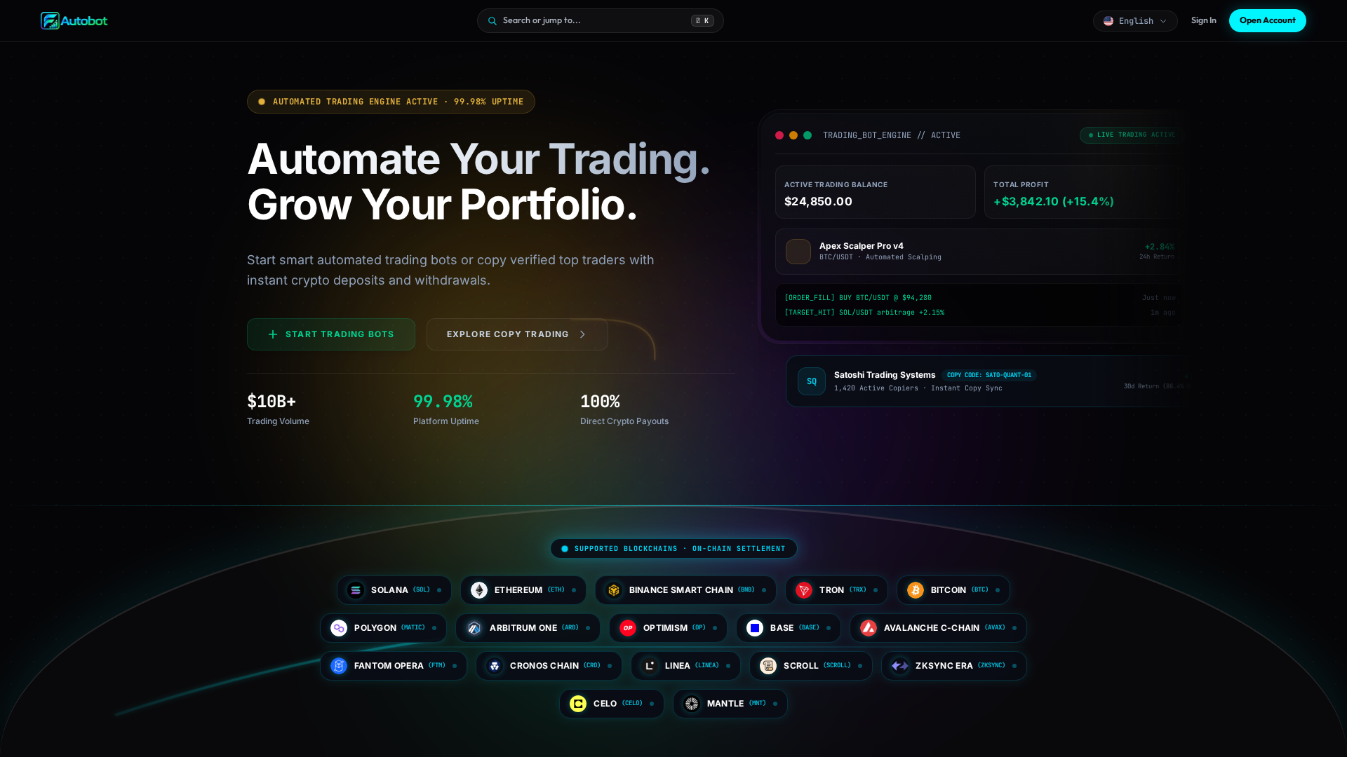 Screenshot of autobot.asia