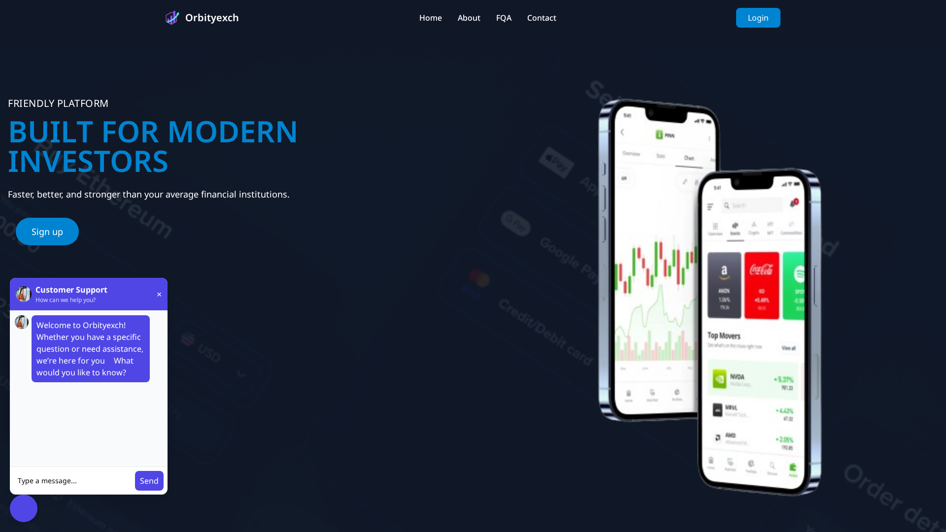 Screenshot of orbitynova.com