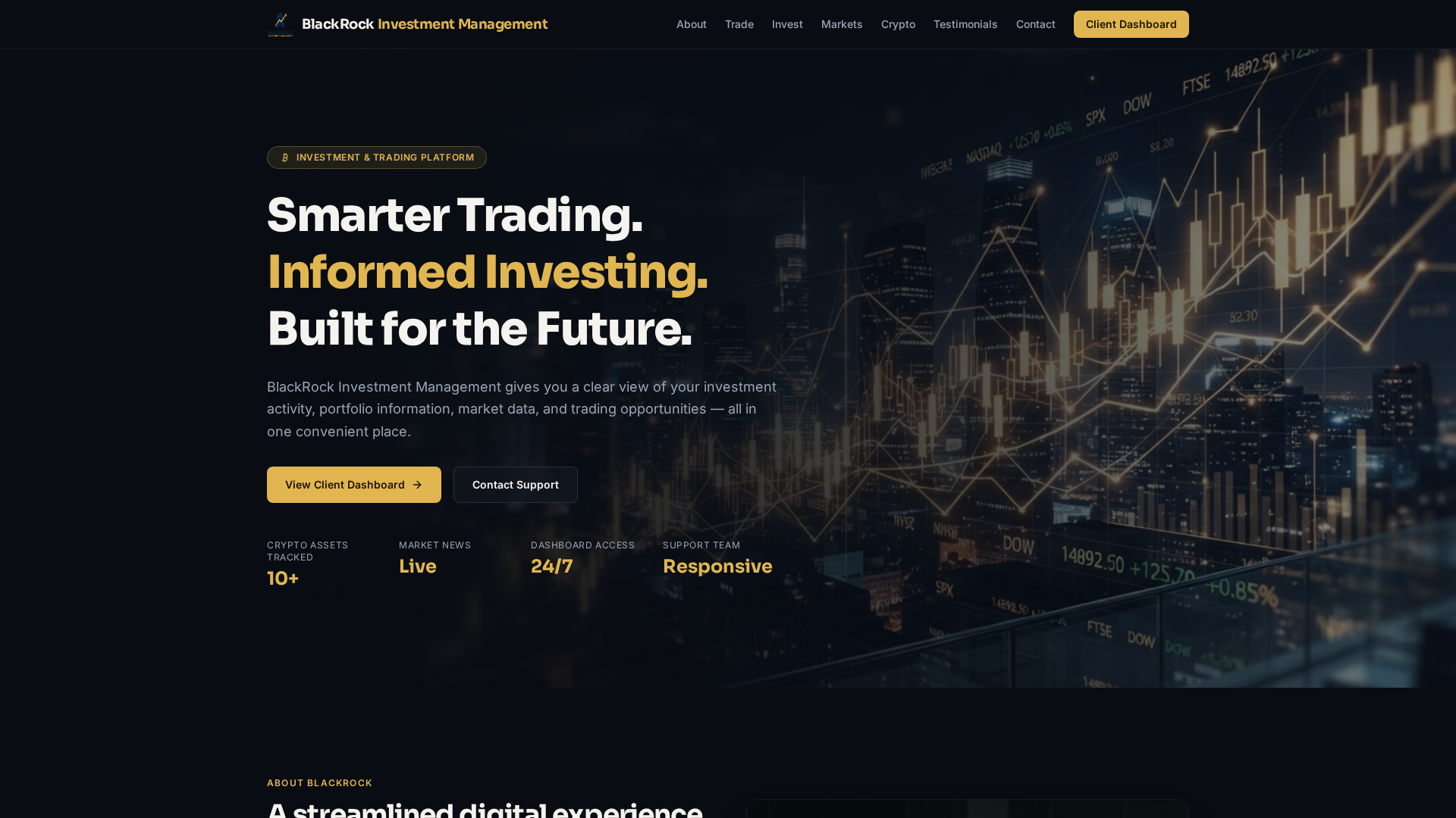 Screenshot of blackrockinvestment.online