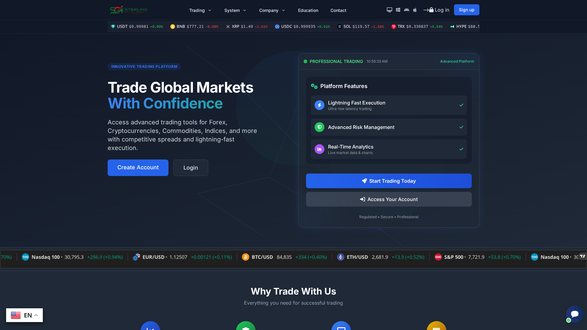 Screenshot of sterlingcapmkts.online