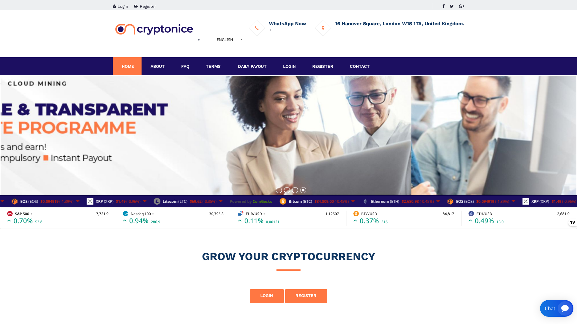 Screenshot of noor-chain.net