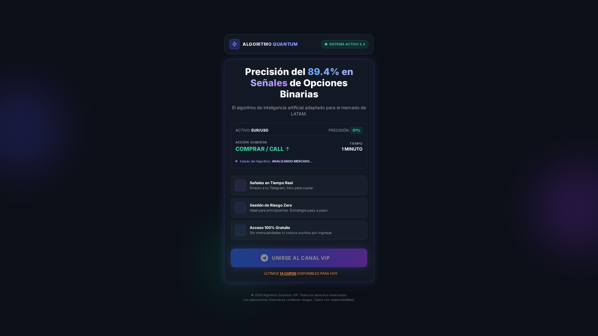 Screenshot of quantum-system-latam.com