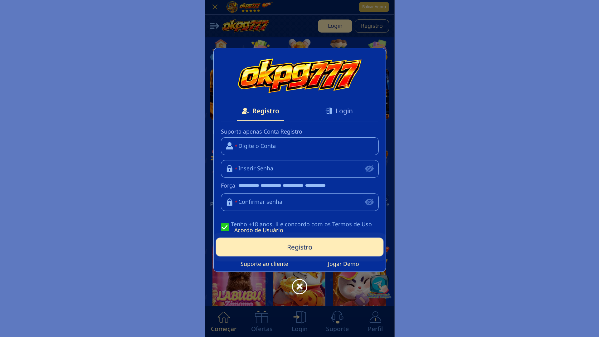 Screenshot of okpg777.pro