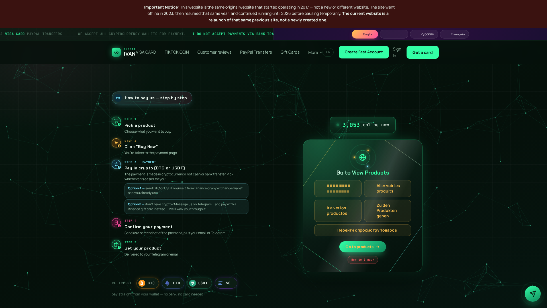 Screenshot of bratvaru.com