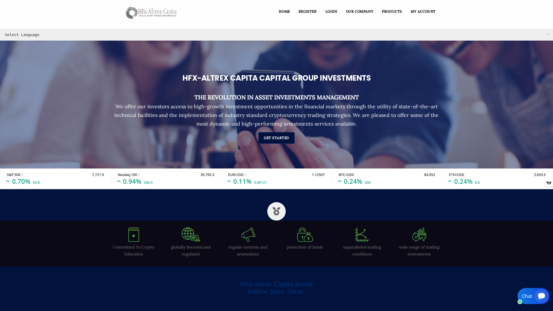 Screenshot of ihfxaltrexcapita.com
