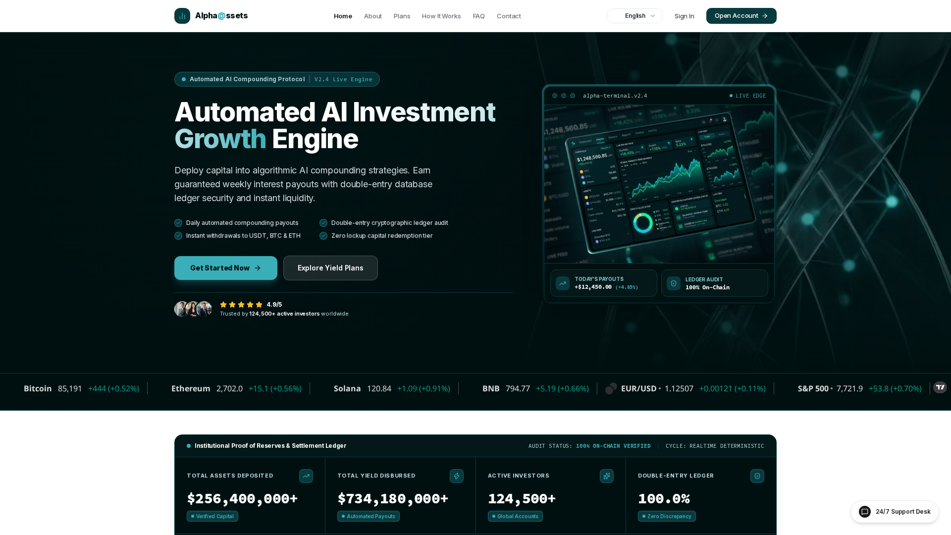 Screenshot of alphaasset.online