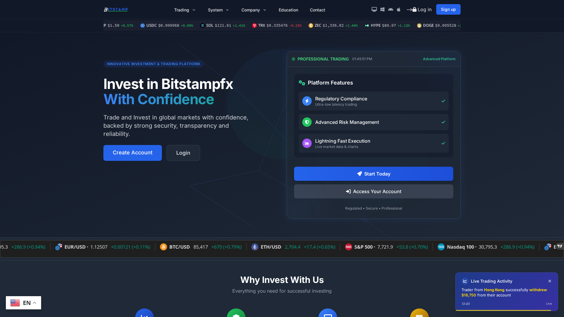 Screenshot of bltstampfx.com