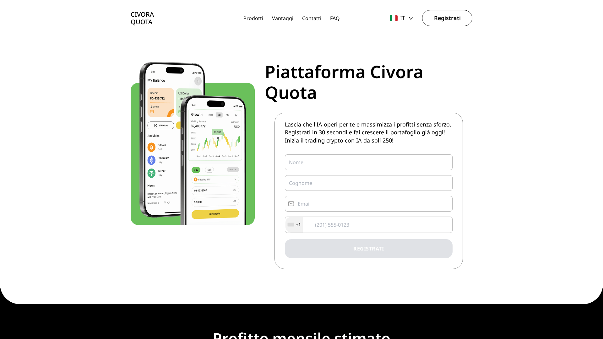 Screenshot of civora-quota.top