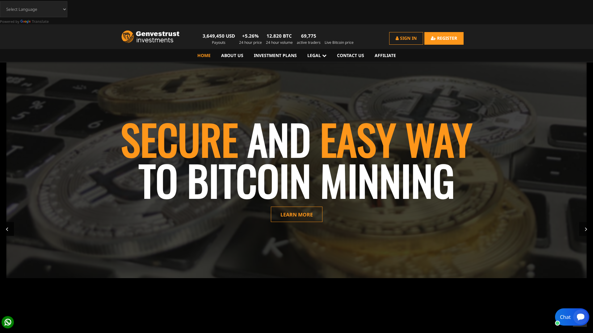 Screenshot of genvestrusts.com