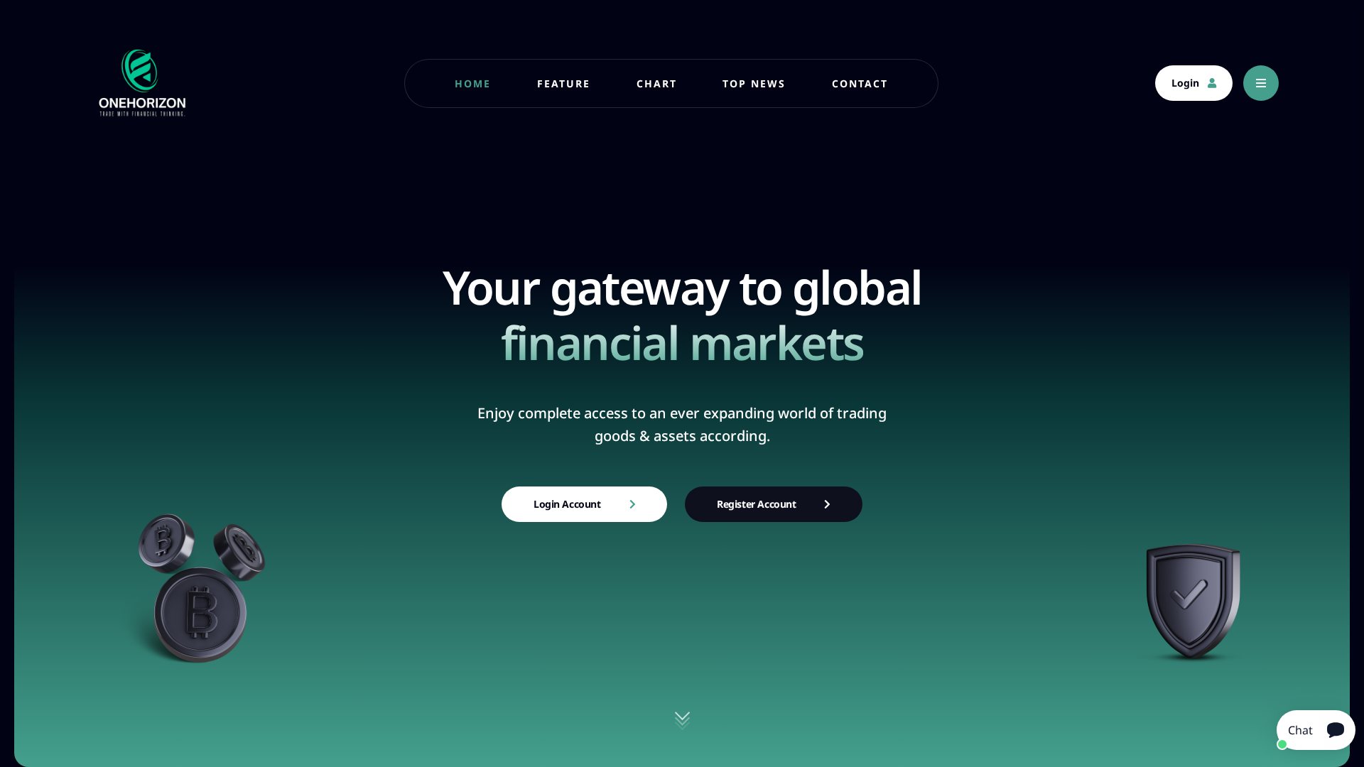 Screenshot of onehorizon.live