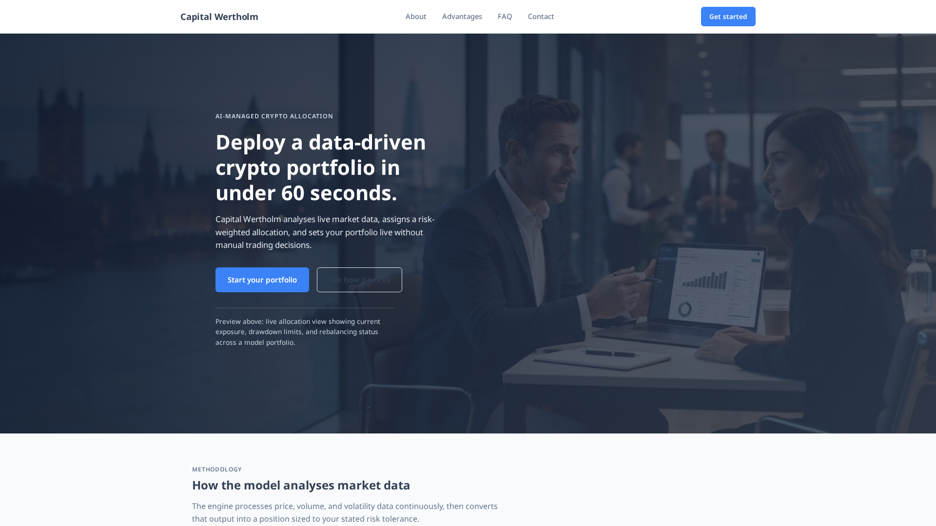 Screenshot of capitalwertholm.com