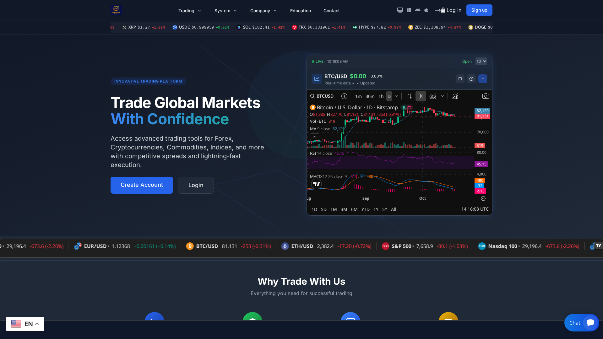 Screenshot of krayptex.com