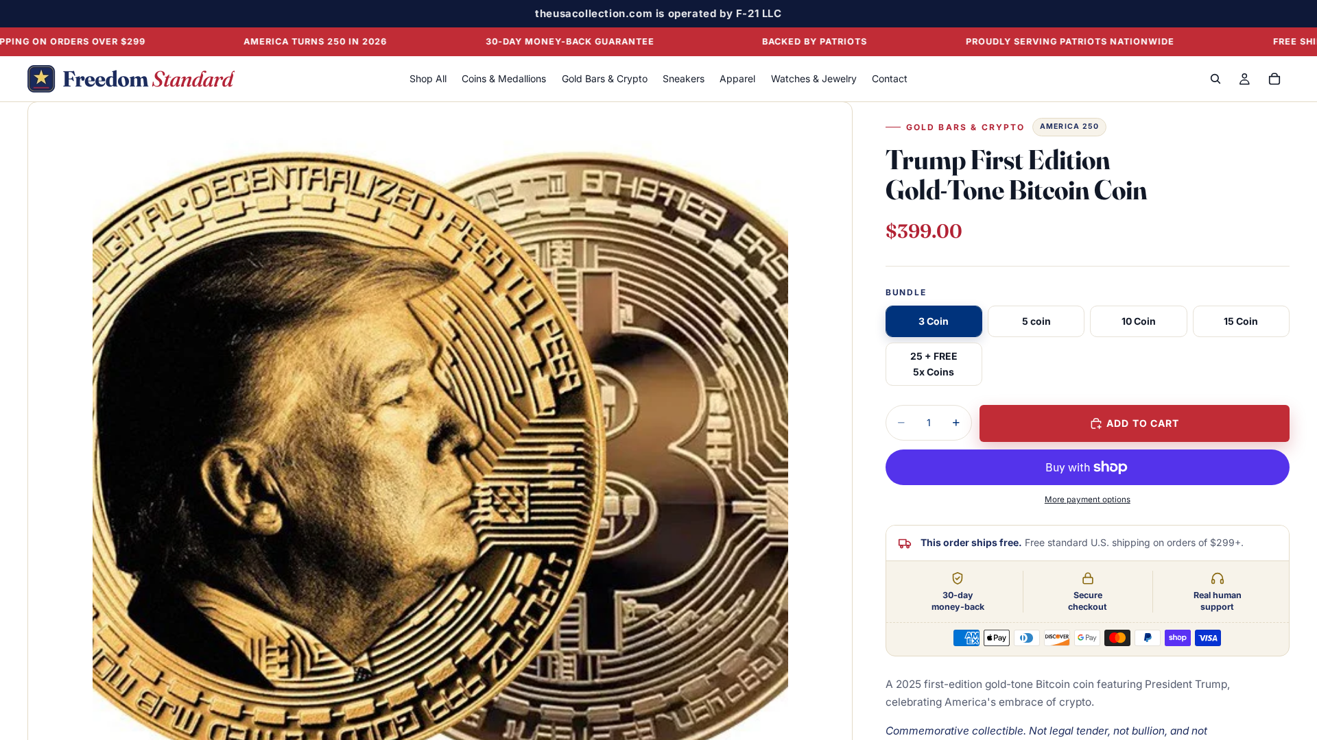 Screenshot of americanbtctoday.com