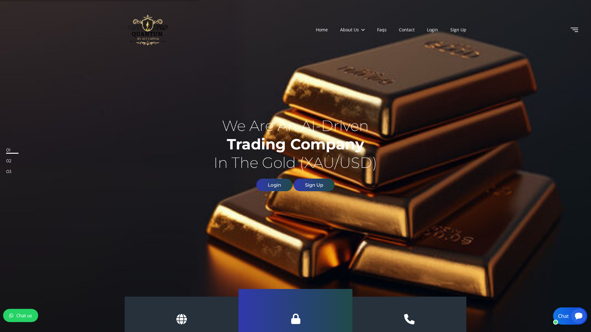 Screenshot of quantumbyaltcapitals.com