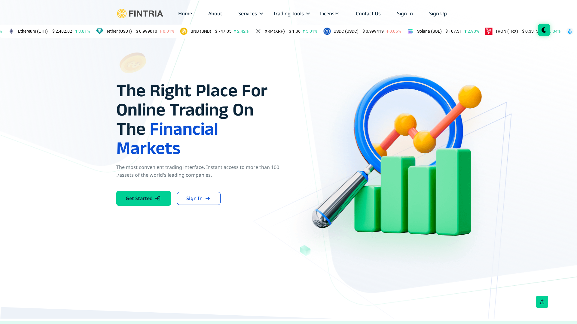 Screenshot of fintriagrp.com