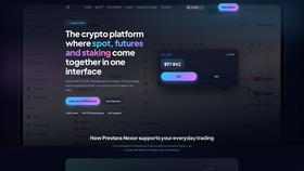 Screenshot of prestara-nexor.com