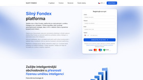 Screenshot of silny-fondex.com