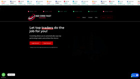 Screenshot of 360orbfasttradings.live