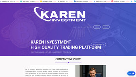 Screenshot of karentinvest.capital