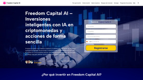 Screenshot of freedom-capitalai.com