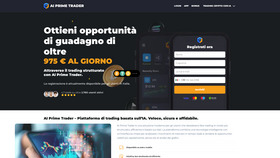 Screenshot of aiprimetraderia.com