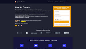 Screenshot of quantixfinance.es