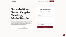 Screenshot of sorvelutik-ai.com