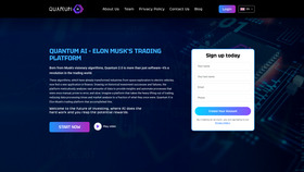Screenshot of quantumnaix.com